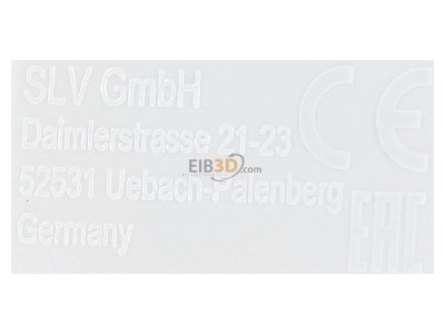Front view SLV 143131 End cap for luminaires 
