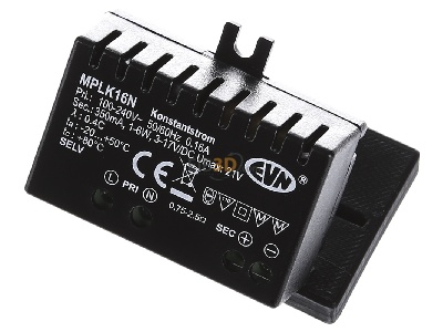View up front EVN MPLK16N LED driver 
