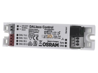 Front view LEDVANCE DALIeco Control Control unit for lighting control 
