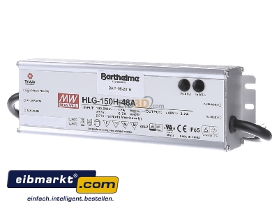 Front view Barthelme 66004815 LED driver
