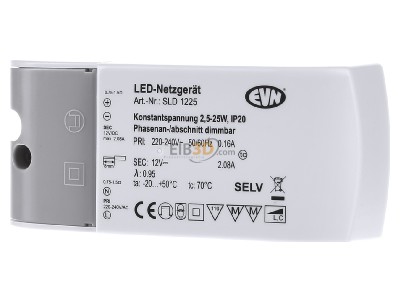 Front view EVN SLD1225 LED driver 

