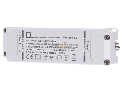 Front view Brumberg 17632000 LED driver 
