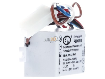 View on the left EVN PLD6514 LED driver 
