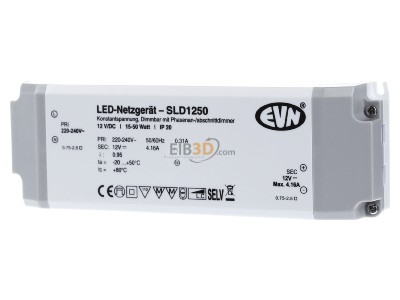 Front view EVN SLD1250 LED driver 
