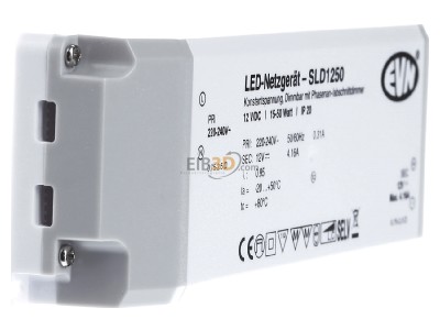 View on the left EVN SLD1250 LED driver 
