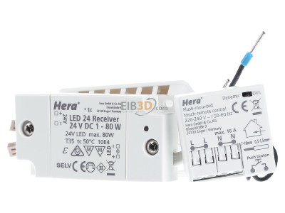 Front view Hera 20805003006 LED driver 
