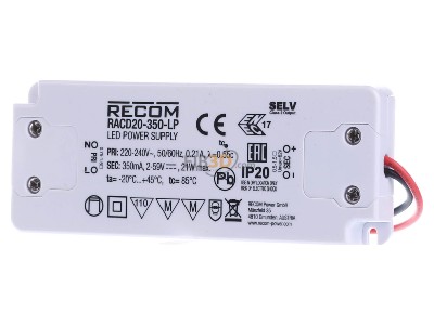 Front view Brumberg 17621000 LED driver 
