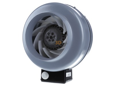 Front view Maico ERR 16/1 Conduit mounted ventilator 350m�/h 29W 
