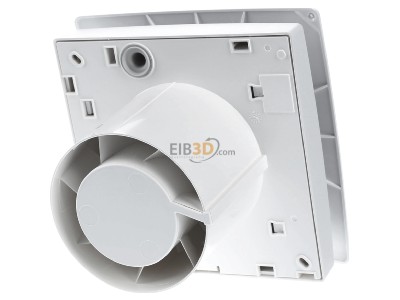 Back view Maico ECA 100 ipro B Small-room ventilator surface mounted 
