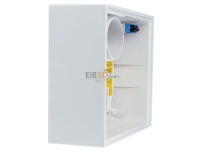 View on the left Helios ELS-GAP Ventilator housing for inlying bathrooms 
