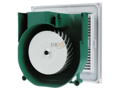 Back view Helios ELS-VN 100 Ventilator for in-house bathrooms 
