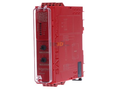 Front view Schneider Electric XPSUAF13AP Safety relay 24V AC/DC 
