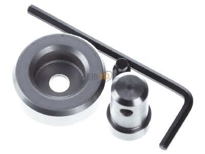 Ansicht oben hinten Phoenix PPS-ST (6,4) Stanzeinsatz f.Bohrungen D=6,4mm 