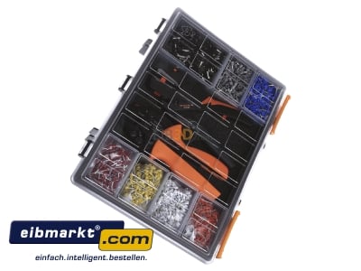 View top left Weidmller CRIMP-SET PZ 6 ROTO Assortment box for connection material
