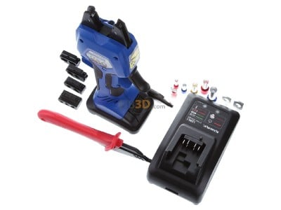 Top rear view Klauke LBOXXEK50ML Electric crimp tool 0,14...50mm 
