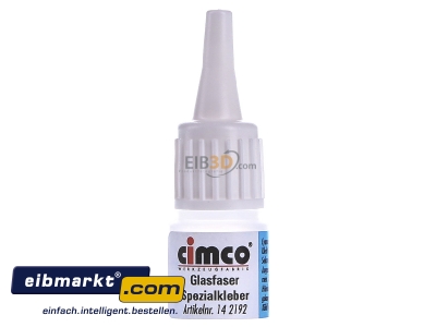 Frontansicht Cimco 14 2192 Glasfaser-Fixkleber 3g 
