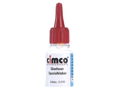 Frontansicht Cimco 14 2193 Glasfaser-Spezialkleber 20g 