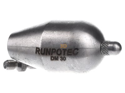 Ansicht rechts Runpotec 20404 Anfangsbirne DM 30mm Gew.12mm eds 