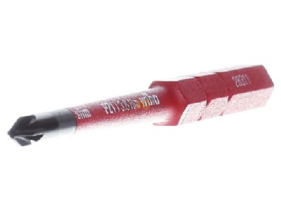 Ansicht links Wiha 2831-12 PZ 1x75 Pozidriv Schraubendreher SoftFinish electric 