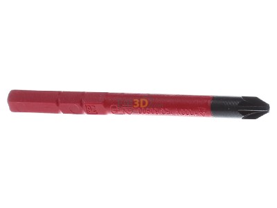 Ansicht hinten Wiha 2831-12 PZ 2x75 Pozidriv Schraubendreher SoftFinish electric 