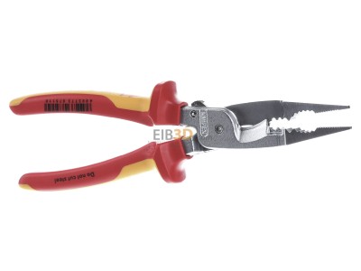 Ansicht hinten Knipex 13 96 200 Elektro-Installationszange 200mm 