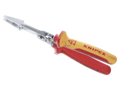 Ansicht oben vorne Knipex 13 96 200 Elektro-Installationszange 200mm 