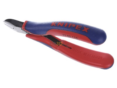 View up front Knipex 77 02 115 Diagonal cutting plier 115mm 
