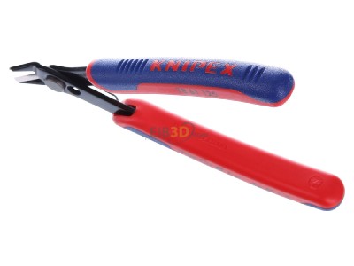 View up front Knipex 78 61 125 Diagonal cutting plier 125mm 
