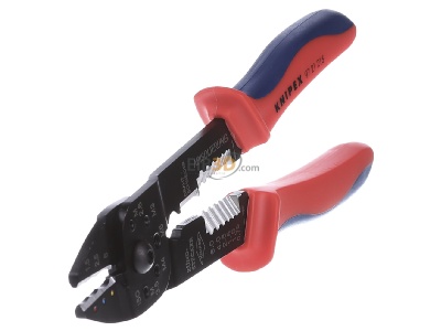 View on the left Knipex 97 21 215 Hand crimp tool 
