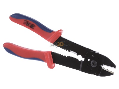 Ansicht hinten Knipex 97 21 215 Crimpzange 230mm 