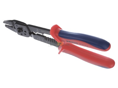 Ansicht oben vorne Knipex 97 21 215 Crimpzange 230mm 