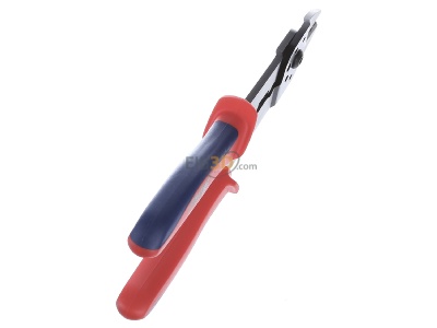 Ansicht oben rechts Knipex 97 21 215 Crimpzange 230mm 