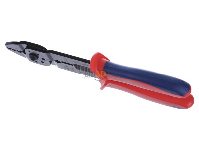 View up front Knipex 97 21 215 C Hand crimp tool 
