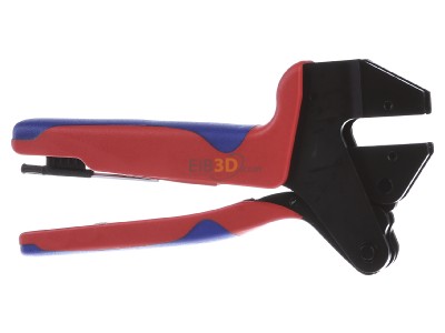 Ansicht hinten Knipex 97 43 200 A Crimp-Systemzange 200mm 