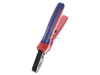 Ansicht oben links Knipex 97 53 14 SB Crimpzange f.Aderendh. 180mm 