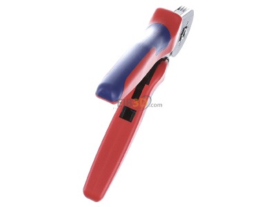 Ansicht oben rechts Knipex 97 53 14 SB Crimpzange f.Aderendh. 180mm 