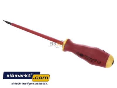 View up front Klauke KL10012555IS Screwdriver for slot head screws 5,5mm
