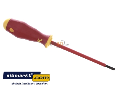 Top rear view Klauke KL10012555IS Screwdriver for slot head screws 5,5mm
