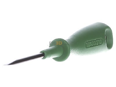 View on the left WAGO 210-647 Screwdriver for slot head screws 2,5mm 
