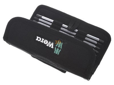 Top rear view Wera 002990 Tool set 11 Bag 
