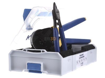 View on the left Klauke LBOXXMINIK306K Tool set Plastic box 
