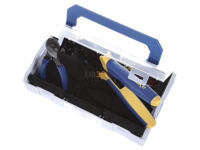 View up front Klauke LBOXXMINIK306K Tool set Plastic box 
