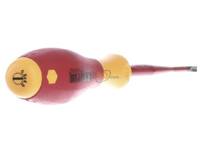 View on the right Wiha SB320104010001 Screwdriver for slot head screws 4mm 
