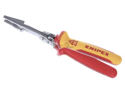 View up front Knipex 13 96 200 T Wire stripper pliers 
