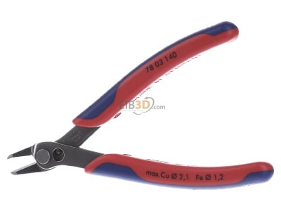 Front view Knipex 78 03 140 Diagonal cutting plier 
