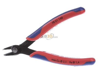 Front view Knipex 78 61 140 Diagonal cutting plier 
