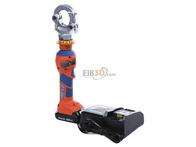 Top rear view Klauke EKM6022ISM Accu-hydraulic crimp tool 6...300mm 
