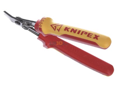 View up front Knipex 78 06 125 Diagonal cutting plier 
