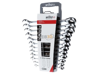 Front view Wiha 30391 Tool set 13 Plastic bag 
