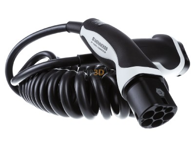 Ansicht links Mennekes E-Mobility 36292 Ladekabel Mode 3 Typ2 3PH 20A 4m 